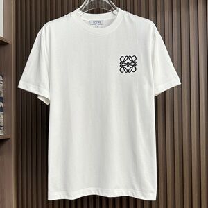 LOEWE White Anagram Cotton T-Shirt